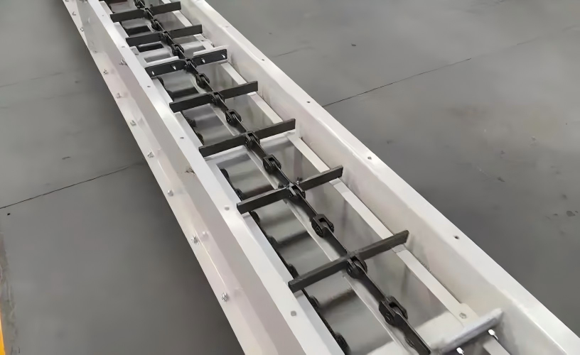 刮板輸送機廠家_埋刮板輸送機_污泥刮板輸送設備定制 ?